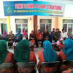 Bati Tuud Koramil 0816 /12 Prambon Pld Supriono Hadiri Pamit Kenal Pejabat Struktural