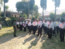 Anggota Koramil 0816/14 Taman Laksanakan Pendampingan LDKS.
