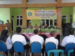 Danramil Bersama Forkopimka Prambon Hadiri Pelantikan BPD