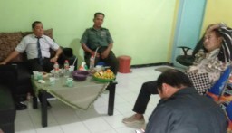 Peltu Kartono Bati Tuud Koramil 0816/06 Komsos dengan Forkopimka Tanggulangin