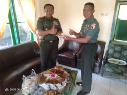 Danramil 0816/13 Wonoayu Kapten Inf.Kabul Tarmanto Ulang Tahun Ke 53 Tahun