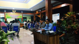 Babinsa Koramil 0816/08 Serka Waluyo Jabon Hadiri Musrenbang Desa Kedung .
