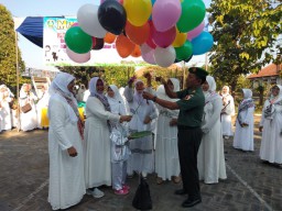 Batuud Koramil 0816/03 Buduran Menghadiri Pendampingan latihan Manasik Haji