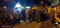 Serda Aviv Ashab Personil Koramil 0816/08 Jabon Laksanakan Takziah Bersama Warga.