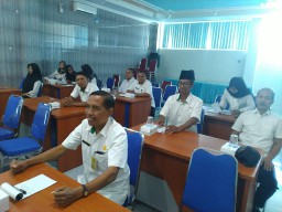 Forpimka Rapat koordinasi di Puskesmas Kec. Prambon.