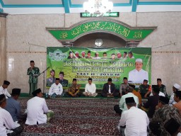 Babinsa Koramil 0816/02 Candi Menyatu Dengan Warga Nahdliyin Melalui Istighotsah Kubro