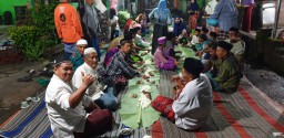 Dusun Semampir Rayakan Tahun Baru 2020 dengan sederhana.