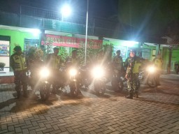 Koramil 0816/03 Buduran Siaga Tahun baru