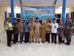 Danramil 0816/08 Jabon Menghadiri Pelantikan Perangkat Ds Jemirahan.