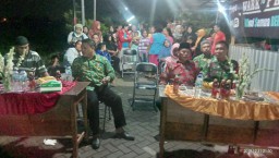 Babinsa Ramil 0816/13 Wonoayu Melalui Komsos Ciptakan Situasi Kondusif  Menjelang Tahun Baru 2020