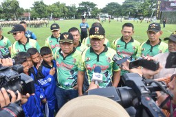 Turnamen Sepak Bola U-12, Memperebutkan Piala Bergilir Pangdam V Brawijaya Resmi Dibuka