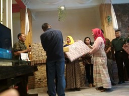 Acara Purna Tugas Anggota Koramil 0816/11 Tarik, Di Lepas Danramil Kapten Arm Teguh Yudi Irbayanto SH