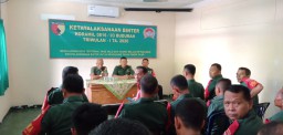 Koramil 0816/03 Buduran dapat kunjungan wasev dari korem 084/Bhaskarajaya