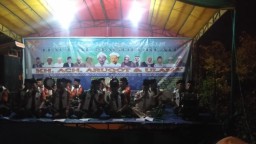 Danramil 0816/08 Jabon Hadiri Serangkaian Peringatan Haul Almaqhfuriah KH. A. Aruqot Ke 51.
