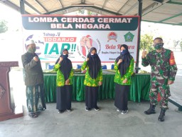 SMK Sabirur Rosyad Sidoarjo ikuti cerdas cermat dalam rangka sidoarjo siap 24 jam