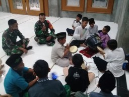 GEMA TAKBIR IDUL ADHA 1441 H DI MASJID AL ROHMAN BERSAMA BABINSA 0816/18 SEDATI.