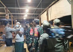 Forkopimka Kecamatan Tulangan Patroli Penggungunaan Masker