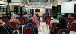 Bamin Tuud Koramil 0816/11 Tarik Hadiri Rapat Pleno Daftar Pemilih Pilkada Kabupaten Sidoarjo Tahun 2020