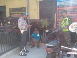 BABINSA KRIAN IKUTI PENDAMPINGAN OPERASI YUSTISI DI KECAMATAN KRIAN