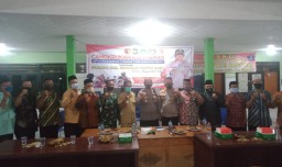 Forkopimka Bersama Danramil Tanggulangin Cangkrukan Kamtibmas