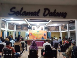 Babinsa Hadiri Serah Terima Jabatan Kades Permisan Jabon.