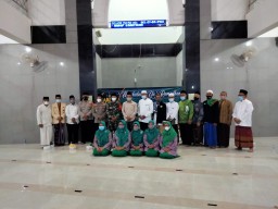 Kegiatan Safari Ramadhan di Masjid Arrahman Desa Katerungan Kecamatan Krian Kabupaten Sidoarjo.