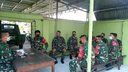 Danramil 05/Tulangan berikan penekanan disiplin militer