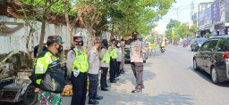 Ops Yustisi Koramil 0816/09 Krian, Polsek Krian dan Satpol PP Krian di wilayah Kecamatan Krian