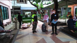 Selesai Karantina di Surabaya, Petugas Gabungan Kabupaten Sidoarjo Jemput satu Orang Pekerja Migran Indonesia PMI