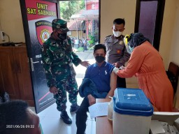 Forkopimka Tanggulangin Gelar Suntik Vaksinasi Covid-19 Tahap I