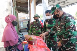 DANDIM 0816 SIDOARJO KUNJUNGI DAPUR JAMU KAMPUNG TANGGUH
