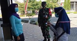 BABINSA 0816/03 BUDURAN BERSAMA BIDAN DESA MELAKSANAKAN TRACING