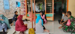 Serka Mulyanto laksanakan Kegiatan Tracing di Desa Gading.