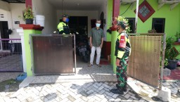 ANGGOTA KORAMIL 0816/03 BUDURAN MELAKSANAKAN PATROLI MENJELANG PERAYAAN NATAL DAN TAHUN BARU