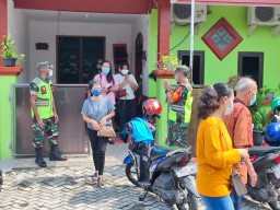 BABINSA 0816/03 BUDURAN MONITORING PELAKSANAAN IBADAH UMAT KRISTIANI DI WILAYAH BINAAN