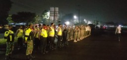 Anggota Koramil 0816/06 Tanggulangin Laksanakan Kegiatan Bersama Forkopimda