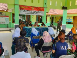 Kodim 0816/Sidoarjo wujudkan masyarakat berbudi pekerti melalui Kampung Pancasila