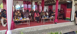 Babinsa Koramil 04/Porong laksanakan pengamanan gerakan BISA