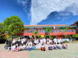 Serka Awwabin Hadiri Peringatan Maulid Nabi Muhammad SAW 10 Robiul Awal 1444 H, di SMK Islam Rejeni