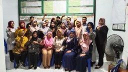 Persit KCK Ranting 14 Wonoayu Ikuti Layanan Penyuluhan Kanker servik
