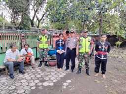 Danramil 0816/07 Krembung Beserta Anggota Laksanakan Apel Pelaksanaan PAM IKSPI KERA SAKTI