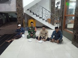 Koptu Ikwan Memonitoring Acara Peringatan Malam Lailatul Ijtima