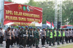 Apel Gelar Hankamtibmas Cipta Kondisi Pilkada, Wujud Kesiapsiagaan Kodim 0816/Sidoarjo