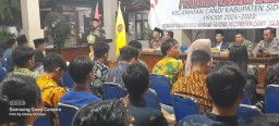 Pelda Sulaiman Hadiri Pengukuhan Karang Taruna Kecamatan Candi Periode 2024-2029