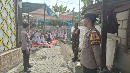 Babinsa Desa Sumberejo Hadiri Kegiatan ITQON Bersama 500 Jamaah Torikoh di Moshola At-Taukhid