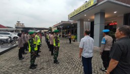 Sinergi TNI-Polri dan Satpol PP, Apel Pengamanan Malam Takbir Idul Fitri 1446 H di Sidoarjo Berjalan Lancar