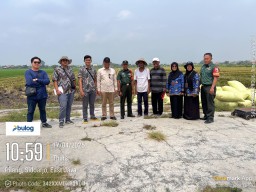 Serda Didik Dampingi Kunjungan Pengawas Bulog Jatim