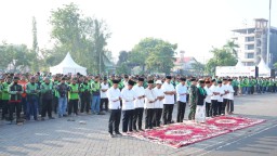 Doa Bersama Komunitas Ojol dan Forkopimda, Sidoarjo Satukan Langkah untuk Keselamatan, Solidaritas, dan Kebersamaan