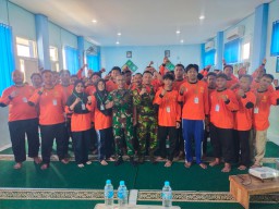 Pembekalan Wawasan Kebangsaan di Diklatsar Kokam 2025: Babinsa Koramil 0816/15 Sukodono Dorong Pemuda Muhammadiyah Jadi Generasi Tangguh, Nasionalis, dan Cinta Tanah Air