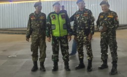 Patroli Malam Babinsa Tanggulangin: Pererat Sinergi dan Bangun Kesadaran Masyarakat Demi Lingkungan yang Aman dan Harmonis